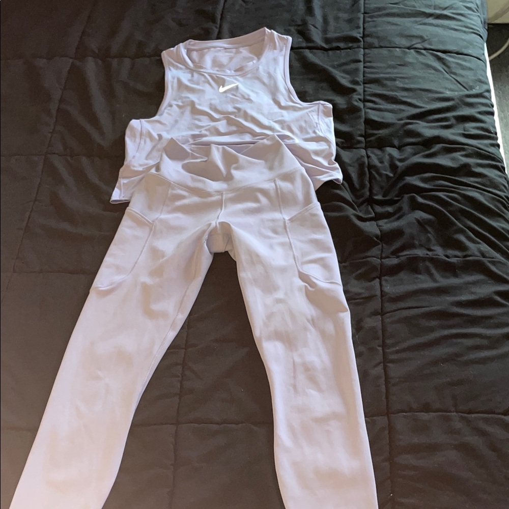 Nike Women's Light Purple Jumpsuit